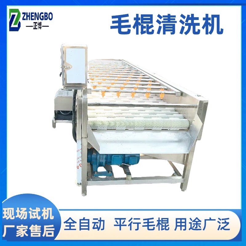 平行毛辊清洗机